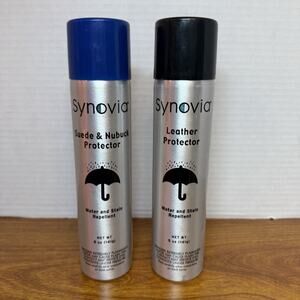 Synovia Renew Leather Protector & Suede Nubuck Protector 5oz Each